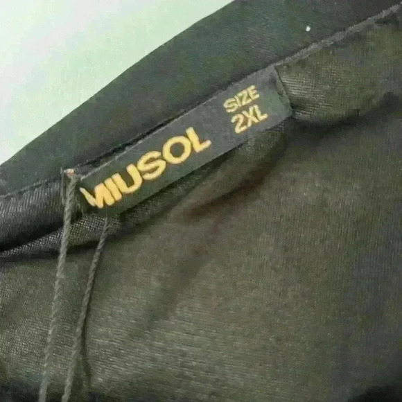 Miusol Retro A-line black dress size 2xl NWT - Picture 5 of 10